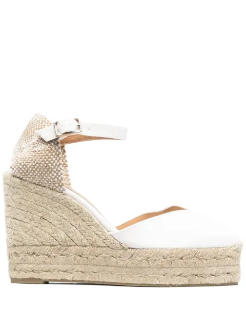 Castañer Chiarita wedge-heel espadrilles White 020983