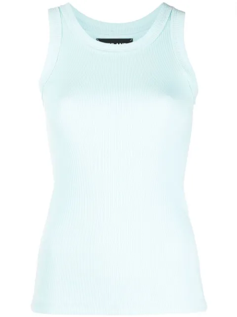 STYLAND fitted tank top Blue SS21T01820482