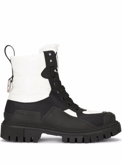 Dolce & Gabbana chunky sole ankle boots White CT0756AQ065