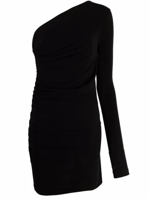 DSQUARED2 one-shoulder fitted minidress Black S72CV0260S22679