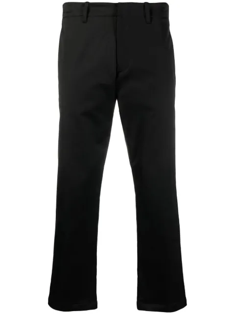 Opening Ceremony slim-cut cropped trousers Black YMCG001S21FAB0011100