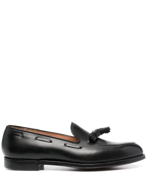 Crockett & Jones Cavendish leather loafers Black 9376101501