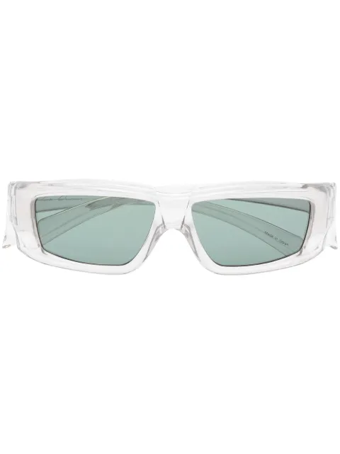 Rick Owens rectangular frame sunglasses Neutrals RG0000005GTRSB