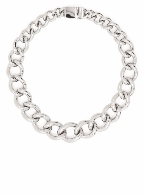 Tom Wood Liz chain necklace Silver N00235NA01S92517INCHES