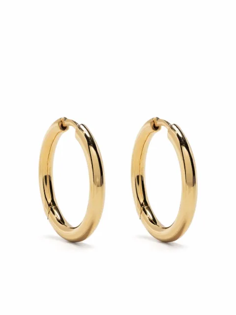 Tom Wood medium hoop earrings Gold E39LMNA01S9259K