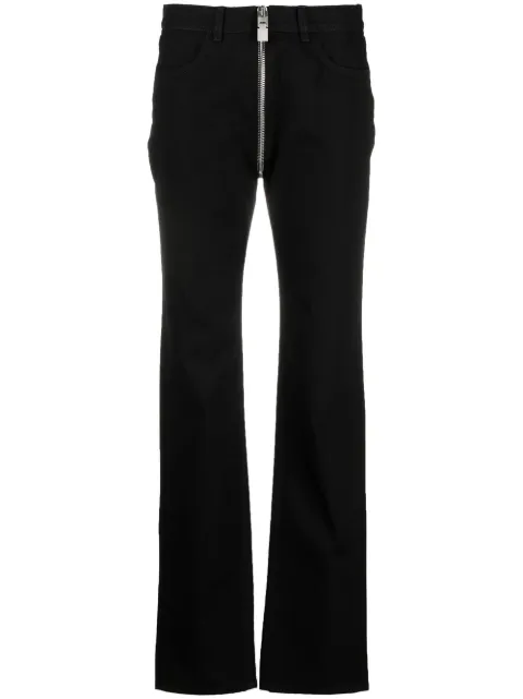 Givenchy slim cut zip-detail jeans Black BW50PK50LP