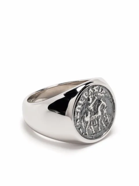 Tom Wood Alexander the Great coin signet ring Silver R75CMCO01S925