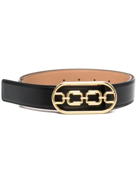 Elisabetta Franchi chain-link buckle belt Black CT03S11E2
