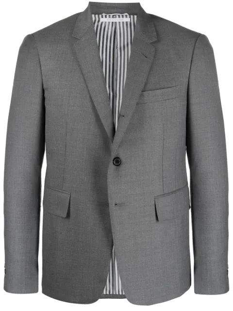 Thom Browne crop-sleeve blazer Grey MJC159A00626