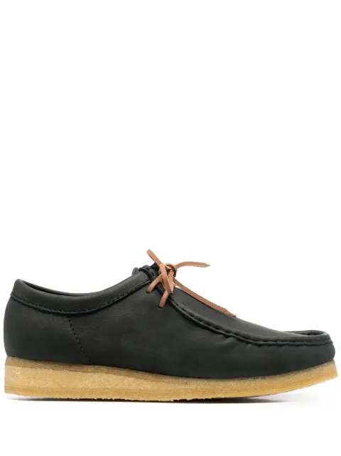Clarks Originals Wallabees lace-up ankle boots Black 261607867