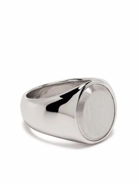 Tom Wood Oval Silver Top ring Silver R74ICNA02S925