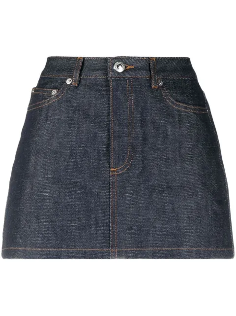 A.P.C. denim midi skirt Blue CODBSF06093