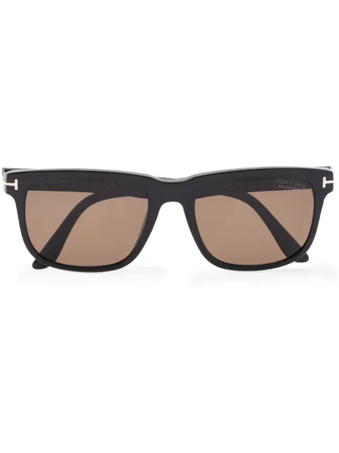TOM FORD Eyewear Stephenson square-frame sunglasses Brown FT0775
