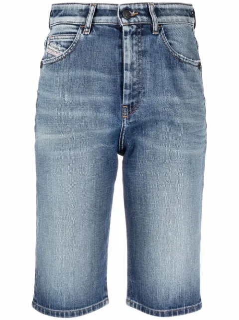 Diesel knee-length denim shorts Blue A0473509A55