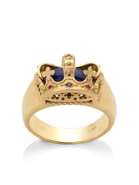 Dolce & Gabbana 18K yellow gold Royal ring Gold WRLK1GWLAP1