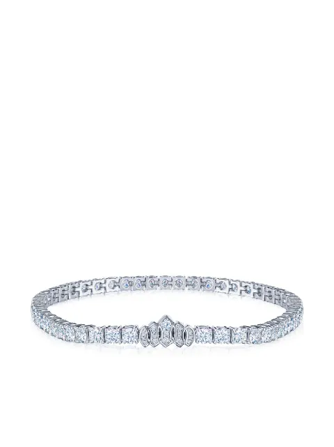 KWIAT Tiara diamond line bracelet Silver B1569615DIAPLAT