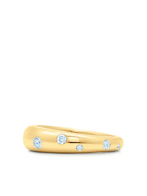 KWIAT 18kt yellow gold Cobblestone diamond accent ring Gold R17900Y0DIA18KY