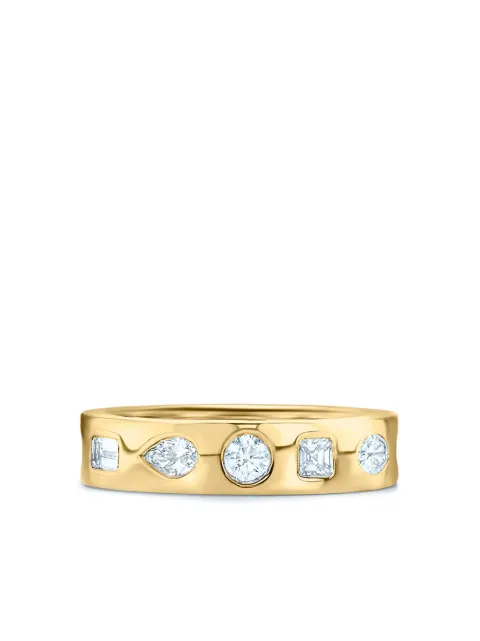 KWIAT 18kt yellow gold fancy shape diamond stackable ring Gold W145930DIA18KY