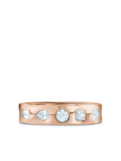 KWIAT 18kt rose gold diamond stackable ring Pink W145930DIA18KP