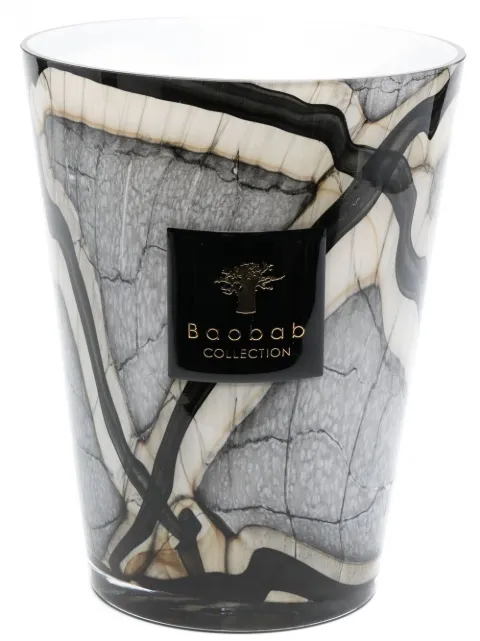 Baobab Collection Marble Max 24 scented candle Black MAX24SMA