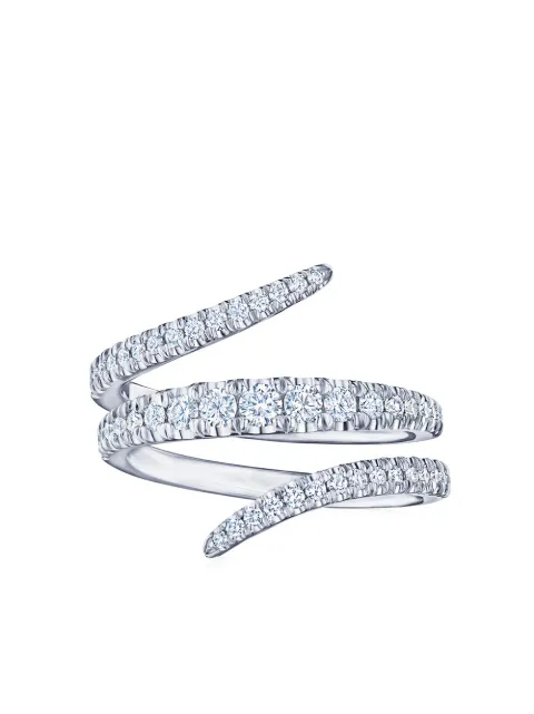 KWIAT 18kt white gold Vine diamond wrap ring Silver R300340DIA18KW