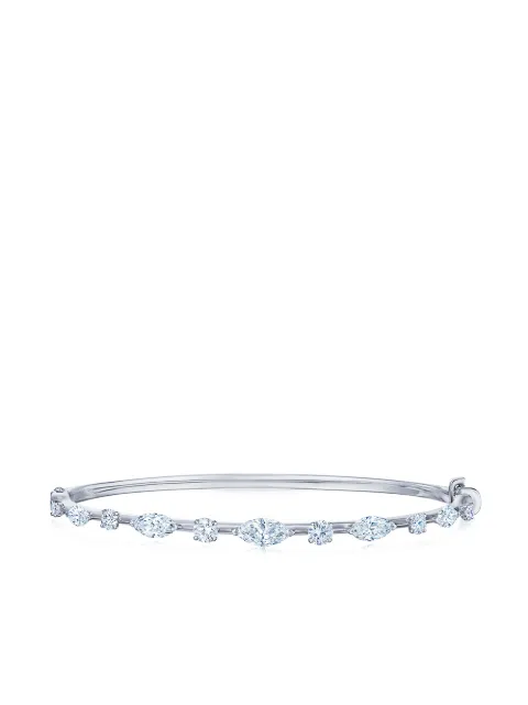 KWIAT 18kt white gold diamond Starry Night bangle Silver B195300DIA18KW