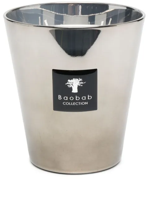 Baobab Collection Platinum Max 16 scented candle Silver MAX16PLA