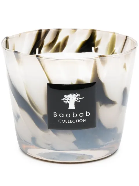 Baobab Collection Pearls abstract-print candle White MAX10PBX