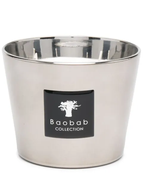 Baobab Collection Max 10 Les Exclusives Platinum candle Silver MAX10PLA