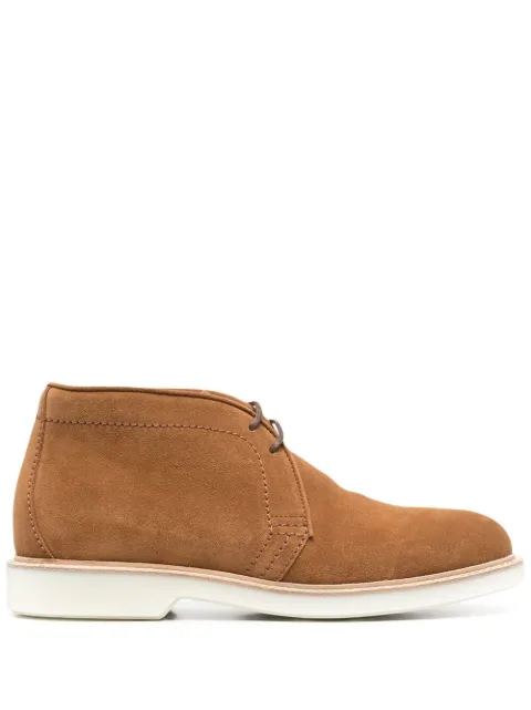 Brunello Cucinelli lace-up suede desert boots Neutrals MZUOUSP826C7623