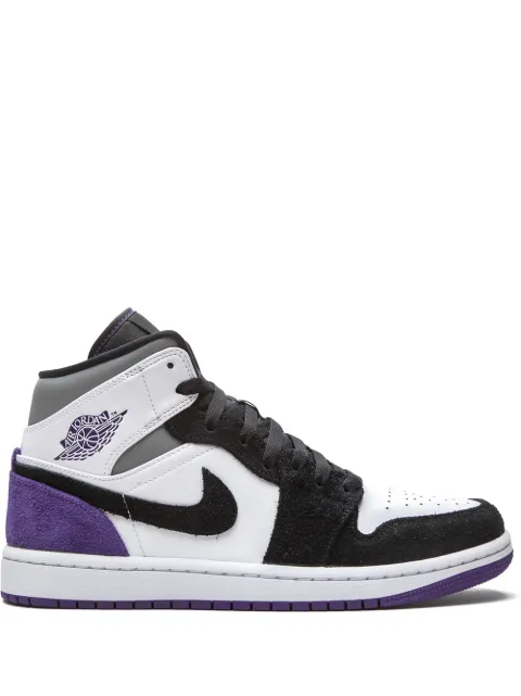 Jordan Air Jordan 1 Mid SE "Court Purple Suede" sneakers White 852542105