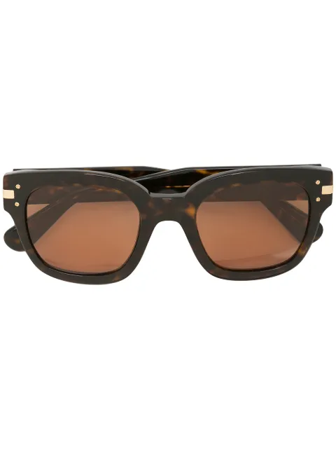 AMIRI tortoiseshell square-frame sunglasses Brown XA41763AC