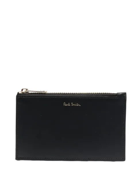 Paul Smith artist stripe-print zipped cardholder Black M1A6136BMULTI
