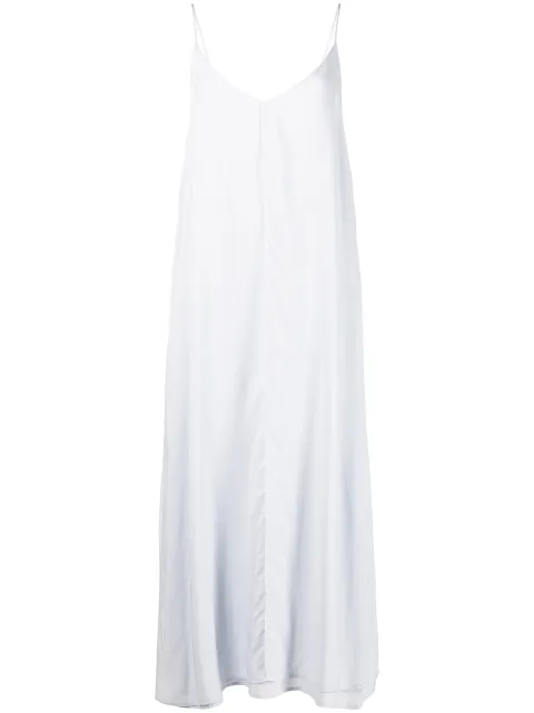 VOZ double-layer cami dress Blue VD49BLUE