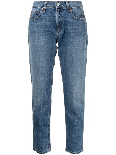 rag & bone Julienne cropped jeans Blue WDD21S2643K1JU
