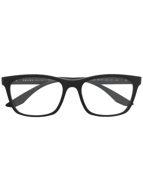 Prada Eyewear VPS02N square-frame glasses Black PS02NV