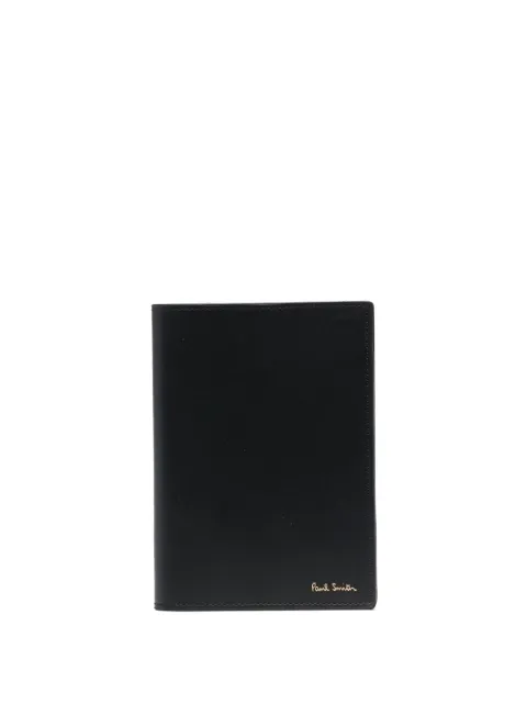 Paul Smith artist stripe-print leather cardholder Black M1A5022BMULTI