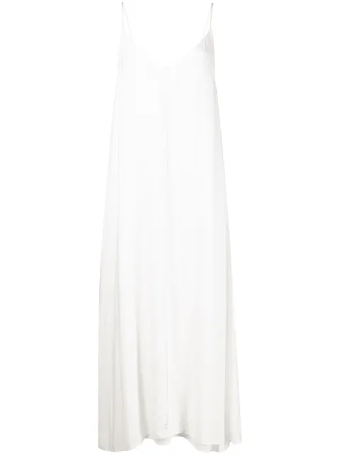 VOZ double-layer cami dress White VD49WHITE