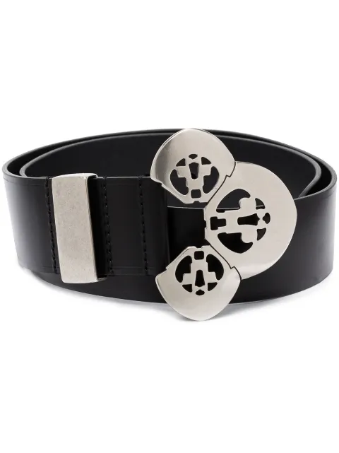 ISABEL MARANT Adaria leather belt Black CE033521A004A