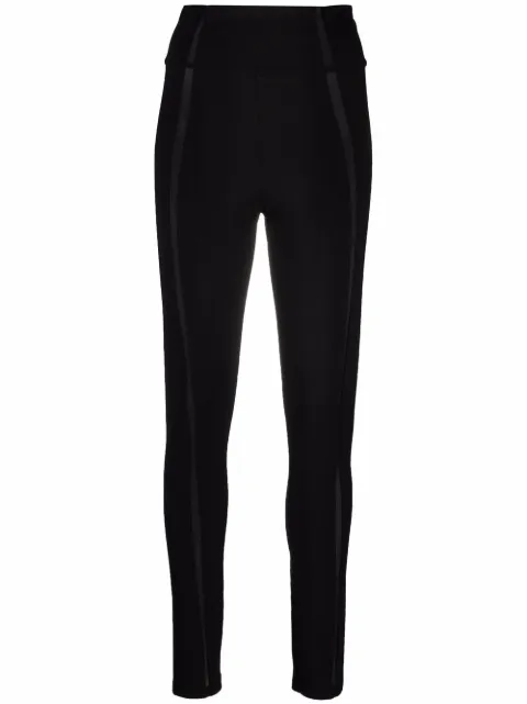 Philipp Plein high-waist logo leggings Black AAACWRT1005PTE003N