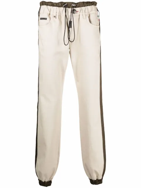 Philipp Plein Iconic Plein jogging trousers Neutrals FAACMDT2554PDE004N