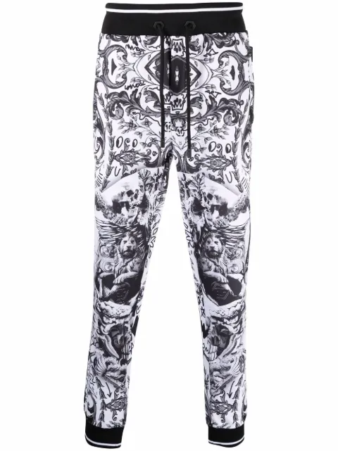 Philipp Plein New Baroque track pants White FAACMJT1862PJO002N