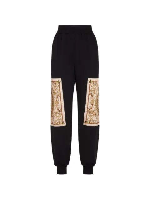 Philipp Plein New Baroque print joggers Black FAACWJT1398PJO002N