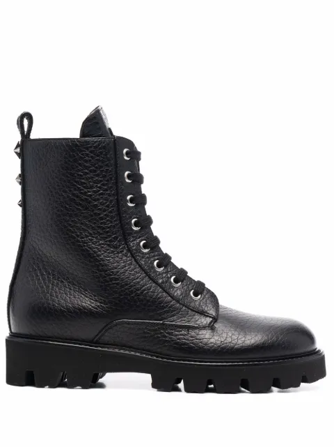 Philipp Plein lace-up ankle boots Black FAASWSE0560PLE010N