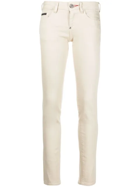Philipp Plein Iconic skinny jeans Neutrals FAACWDT1685PDE004N