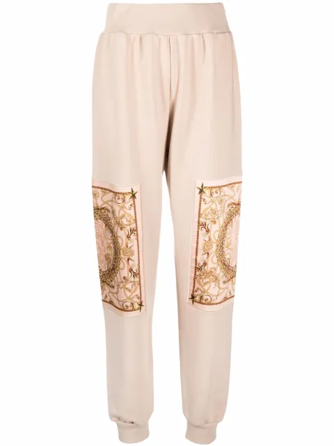 Philipp Plein New Baroque print joggers Neutrals FAACWJT1398PJO002N