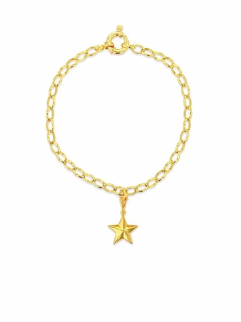 True Rocks star chunky chain bracelet Gold GOLDSTARCHUNKYGOLDBRACELET