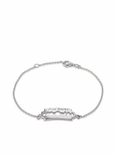 True Rocks razor charm bracelet Silver SILVERRAZORBRACELETMEN