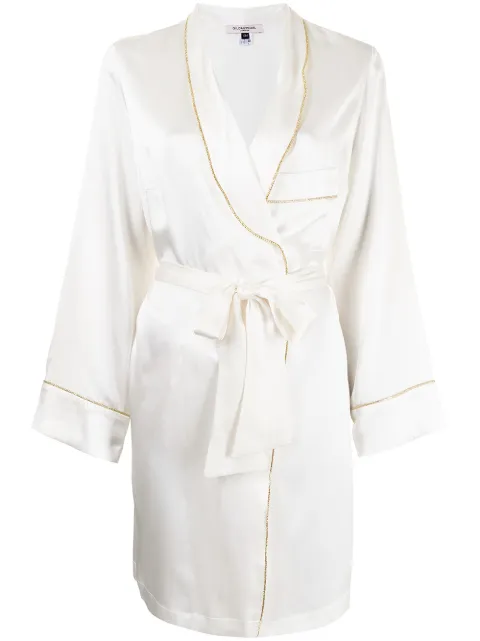 Gilda & Pearl Backstage mini robe White 5003IVORY