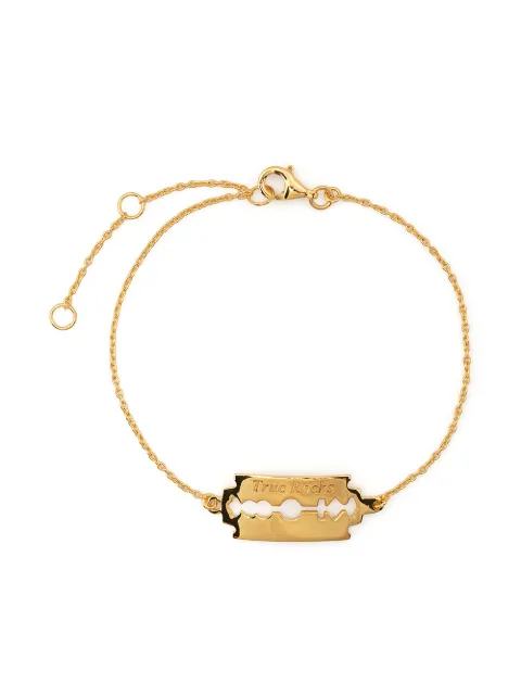 True Rocks razor charm bracelet Gold GOLDRAZORBRACELETMEN